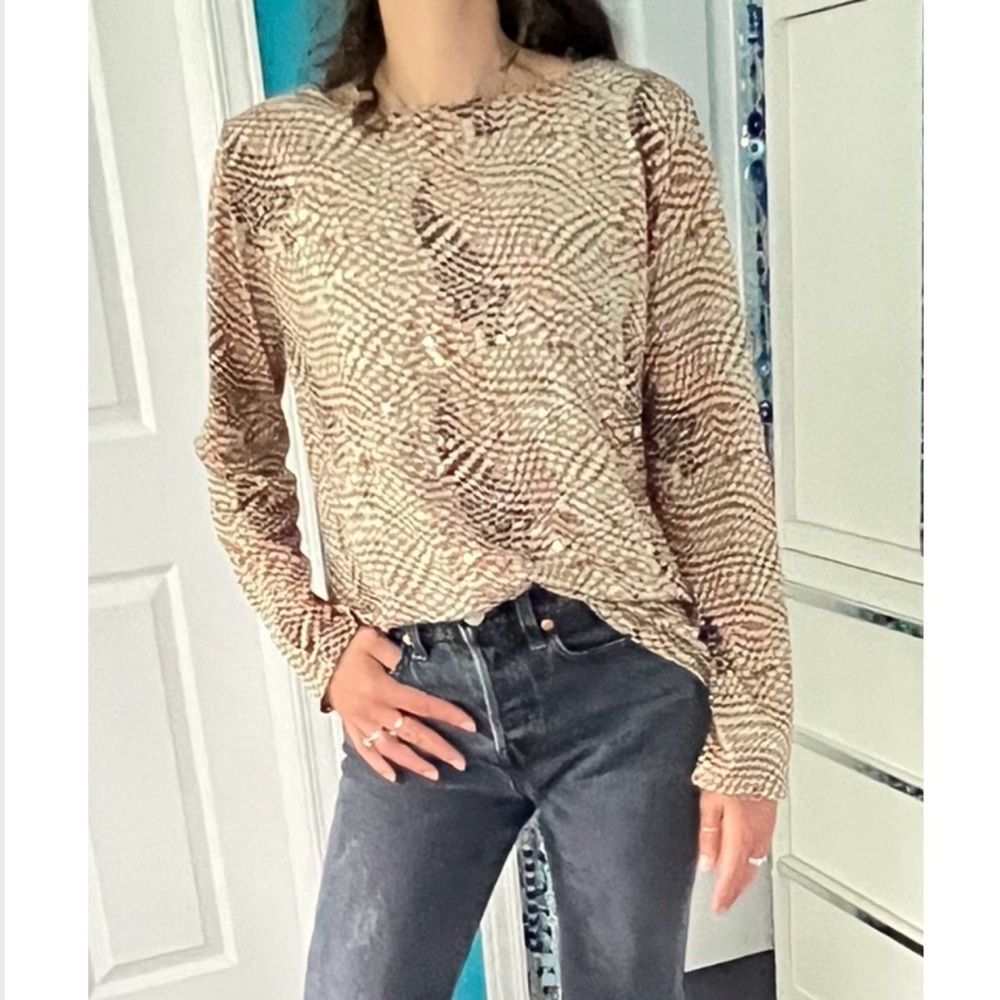 Quiet Shimmer on a Neutral Palette • Special Occasion Blouse • Jones New York - Picture 15 of 15